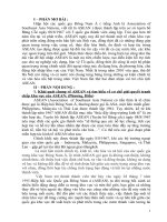 ASEAN và tìm hiểu về cơ chế giải quyết tranh chấp khu vực của ASEAN