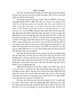 Nghiên cứu giải pháp nhằm tác động có hiệu quả vào giờ học giaó dục thể chất cho học sinh THPT Bắc Kạn