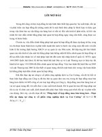 Pháp luật về hợp đồng mua bán hàng hoá - Thực tiễn áp dụng tại công ty cổ phần công nghiệp dịch vụ Cao Cường