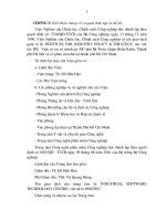 Tổng quan về Bộ công nghiệp