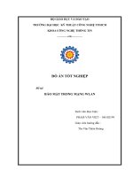 BẢO MẬT TRONG MẠNG WLAN