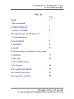 Đặc điểm sử dụng nguyên liệu và và năng lượng