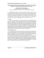 đặc điểm thạch học, thạch địa hóa GRANITOID vùng núi Thùng và Châu Viên