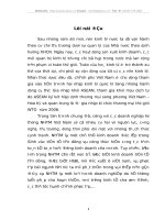 Phát triển hoạt động bảo lãnh tại chi nhánh NH ĐT&PT Nam Hà Nội