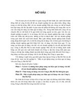 Giải pháp nâng cao hiệu quả sử dụng vốn tại công ty Bia Hà Nội