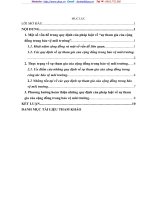 những quy định của pháp luật về sự tham gia của cộng đồng trong bảo vệ môi trường