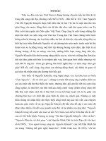 Cái Tôi của Nguyễn Khuyến qua sự lựa chọn xuất xứ