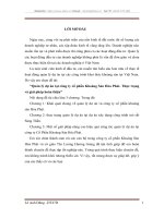 Quản lý dự án tại công ty cổ phần Khoáng Sản Hòa Phát- Thực trạng và giải pháp hoàn thiện