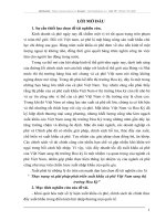 Thực trạng và giải pháp phát triển xuất khẩu cà phê Việt Nam sang thị trường Hoa Kỳ