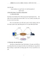 HOẠT ĐỘNG CỦA QUỸ ĐẦU TƯ CHỨNG KHOÁN Ở VIỆT NAM