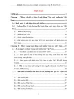 Thực trạng và biện pháp thúc đẩy xuất khẩu mặt hàng tôm của Việt Nam