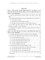 TỔ CHỨC BỘ MÁY KẾ TOÁN VÀ HỆ THỐNG KẾ TOÁN TẠI CÔNG TY MAY PHỐ HIẾN