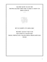 BẢN LĨNH CỦA NGƯỜI VIỆT TRONG THỜI KỲ ĐẤU TRANH CHỐNG PHONG KIẾN BẮC THUỘC