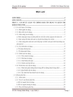 Hoàn thiện chính sách tín dụng” để nghiên cứu về tình hình tài chính, tình hình  thu nợ tại công ty Cổ Phần Kim Khí Miền Trung