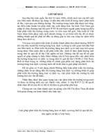 Giải pháp phát triển thị trường hàng hoá và dịch vụ trong thời kì quá độ lên chủ nghĩa xã hội ở Việt Nam