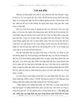 Tác động của việc chấm dứt của hiệp định dệt may trong khuôn khổ WTO đối với hoạt động xuất nhập khẩu của công ty TNHH Thương mại quốc tế Việt Phượng