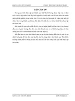 MỘT SỐ GIẢI PHÁP NHẰM ĐẨY MẠNH HOẠT ĐỘNG  KINH DOANH LƯU TRÚ TẠI KHÁCH SẠN