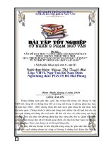 Vấn đề dạy học và đọc hiểu hài kịch Mô lie theo chương trình THCS mới qua trích đoạn 