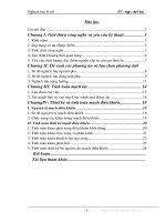 Thiết kế phần nghịch lưu của bộ nguồn cho lò tôi thép