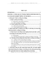 Biện pháp đẩy mạnh kinh doanh của công ty thông tin di động VMS