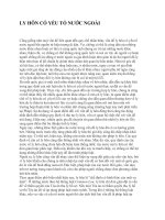 LY HÔN CÓ YẾU TỐ NƯỚC NGOÀI