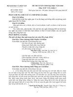 ĐỀ THI TUYỂN SINH ĐẠI HỌC NĂM 2010