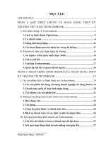 Chiến lược kinh doanh đến năm 2010 ngân hàng Techcombank