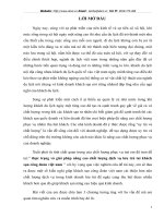 Thực trạng và giải pháp nâng cao chất lượng dịch vụ lưu trú tai khách sạn công đoàn việt nam