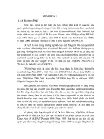 586 Vấn đề chiến lược kinh doanh của Công ty lữ hành Toàn cầu (Open World) sau khi Việt Nam gia nhập WTO