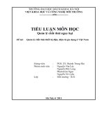 Quản lý chất thải thiết bị điện, điện tử gia dụng ở Việt Nam