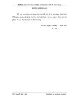 Đánh giá quy hoạch sử dụng đất trên địa bàn Huyện Hoài Đức - TP. Hà Nội  giai đoạn 2006