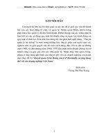 Thuyết quản lý hệ thống của L.P.Bertalafy và ứng dụng đối với các doanh nghiệp Việt Nam