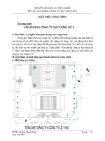 văn phòng công ty xây dựng số 3