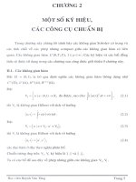 Khảo sát  phương trình sóng phi tuyến trong không gian Sobolev có trọng4