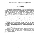 Biện pháp thúc đẩy hoạt động bán hàng ở siêu thị Kim Liên