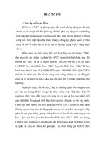 Giải pháp nâng cao hiệu quả  thực hiện các mặt công tác cơ bản của lực lượng CSKV  phường Quan Hoa, quận Cầu Giấy, thành phố Hà Nội