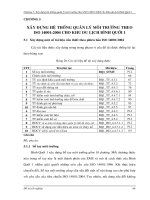 xây dựng hệ thống quản lý môi trường theo ISO 14001:2004 cho khu du lịch  Bình Quới 1