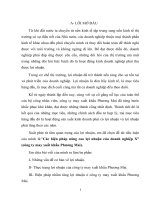 570 Các biện pháp nâng cao lợi nhuận của doanh nghiệp X (Công ty may Xuất khẩu Phương Mai)