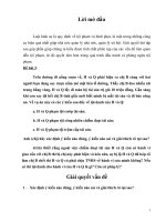 tính chất phức tạp của các vần đề liên quan đến tội phạm