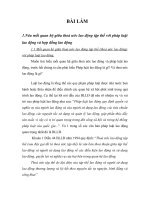 Tìm hiểu mối quan hệ giữa thoả ước lao động và pháp luật lao động