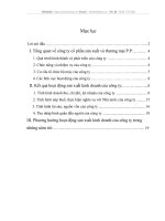 Kết quả hoạt động sản xuất kinh doanh của công ty