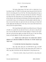 pháp luật liên quan về chào bán chứng khoán của Doanh nghiệp có vốn đầu tư nước ngoài tại Việt Nam