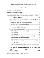 Hoàn thiện công tác kế hoạch hóa sản xuất tại công ty cổ phần văn phòng phẩm Hồng Hà