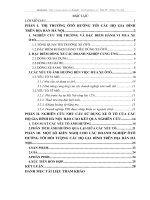 Nghiên cứu nhu cầu sử dụng ôtô tại các hộ gia đình Hà Nội và các yếu tố ảnh hưởng đến việc mua xe