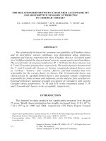 the relationship between cnsumer acceptability and descriptive sensory attributes in cheddar cheese