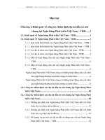 Công tác thẩm định dự án đầu tư nói chung tại Ngân hàng Phát triển Việt Nam - VDB