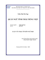 Quán ngữ tình thái Tiếng Việt