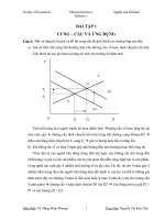Kinh tế vi mô - cung cầu ứng dụng