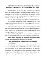 MỘT SỐ BIỆN PHÁP NHẰM HOÀN THIỆN CÔNG TÁC LẬP KẾ HOẠCH SẢN XUẤT CỦA NHÀ MÁY THIẾT BỊ BƯU ĐIỆN