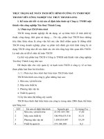 THỰC TRẠNG KẾ TOÁN TSCĐ HỮU HÌNH Ở CÔNG TY TNHH MỘT THÀNH VIÊN CÔNG NGHIỆP TÀU THUỶ THÀNH LONG